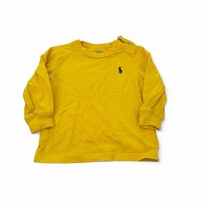 Ralph Lauren Kids Yellow Long Sleeve Shirt
